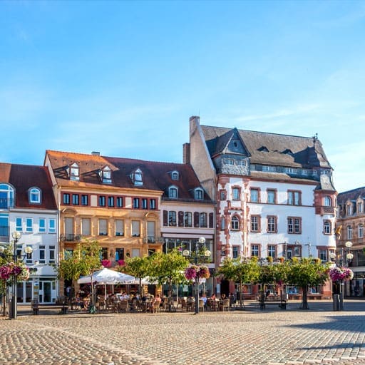 Landau Pfalz - der Marktplatz